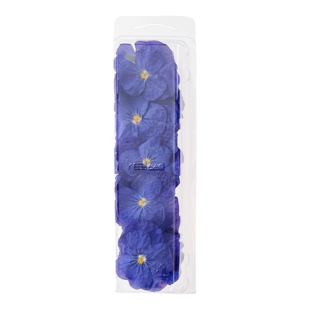 Royal Blue Dried Viola Flowers