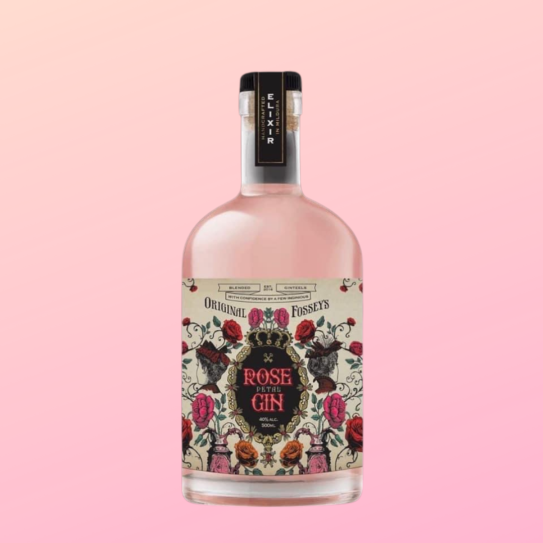 Rose Petal Gin - crafted from Bloomish Organic Rose Petals!