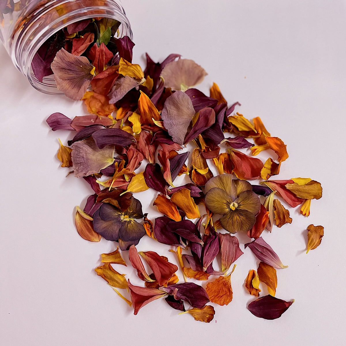 CHOCOLATE DREAM FLOWERFETTI® - Freeze Dried Edible Flower Confetti