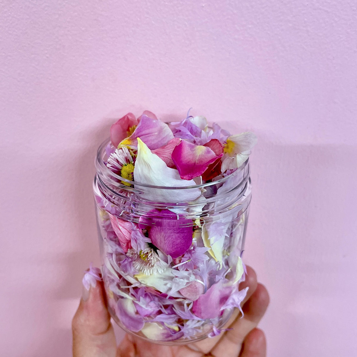 PINK PERFECTION FLOWERFETTI® - Freeze Dried Edible Flower Confetti
